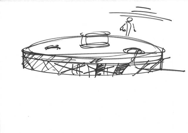 Sketch for the exhibition Your chance encounter