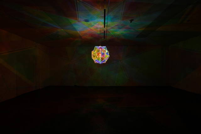 Infinite colour double polyhedron lamp, 2011 - PKM Gallery, Seoul – 2011