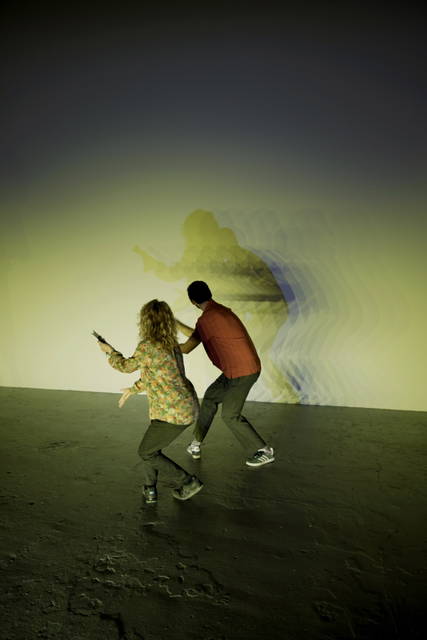 Your sunset shadow, 2024 - The Geffen Contemporary at MOCA, Los Angeles – 2024 - Photo: Studio Olafur Eliasson
