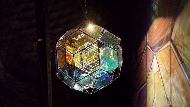 Small rhombic core lamp, 2015 - Photo: Myriam Thomas / Studio Olafur Eliasson