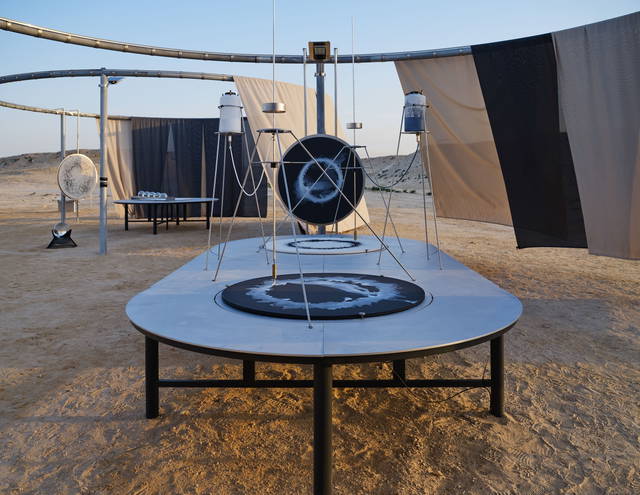 Saltwater-drawing observatory, 2023 - Al Thakhira, Qatar – 2023 - Photo: Anders Sune Berg