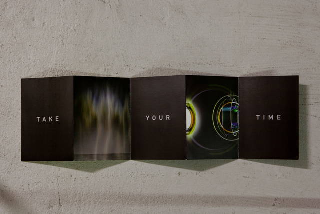 Invitation for Take Your Time: Olafur Eliasson, Museum of Contemporary Art, Chicago, 2009