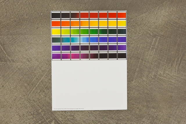 Invitation for Works on paper and other flat objects, 2007, PKM Gallery, Seoul, 2007