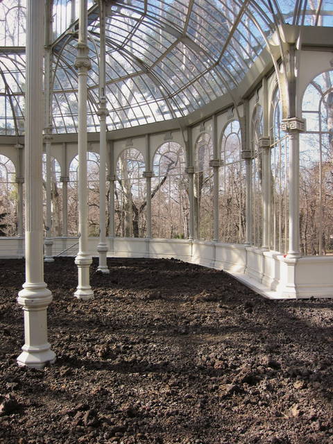 Lava floor, 2002 - Museo Nacional Centro de Arte Reina Sofia, Madrid – 2002 - Photo: Olafur Eliasson
