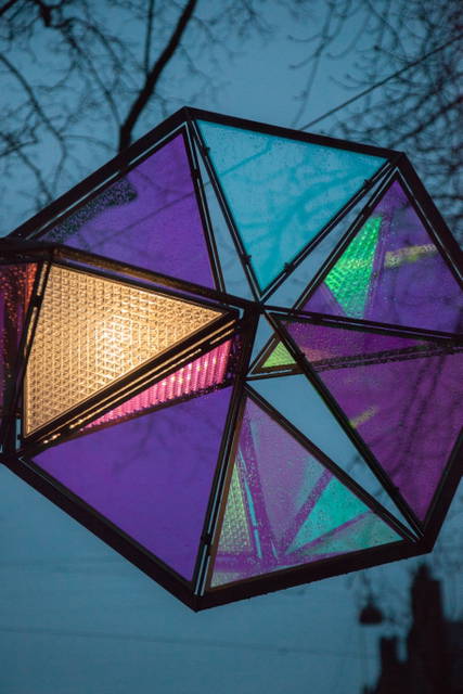 Little Sun Light Swarm, 2017 - Tivoli Gardens, Copenhagen – 2017 - Photo: Tivoli / Mathias Fjeldborg