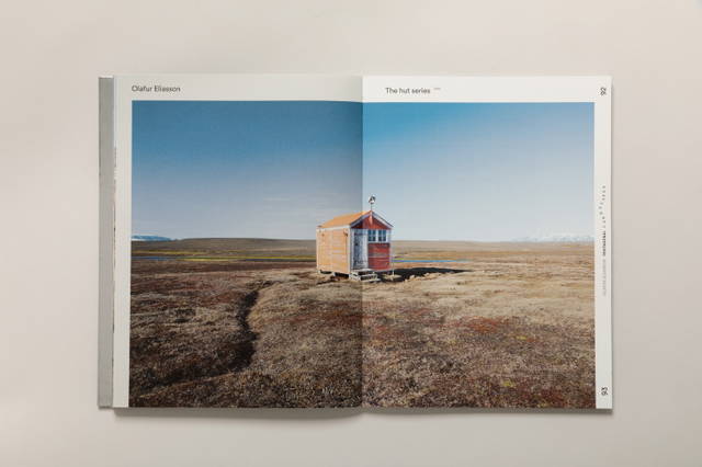Spread from Olafur Eliasson: Pentagonal landscapes