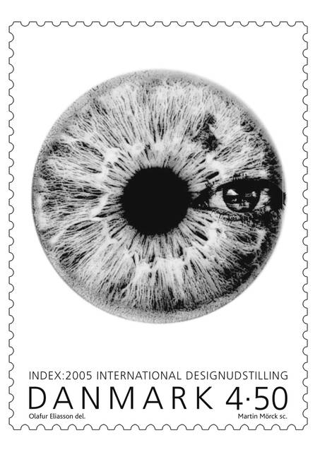 Eyeball stamp, 2005