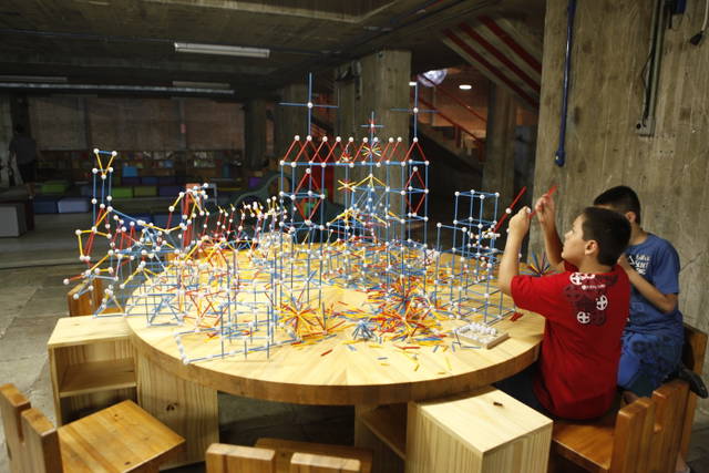 The structural evolution project, 2001 - SESC Belenzinho, São Paulo, Brazil – 2011 - Photo: Olafur Eliasson