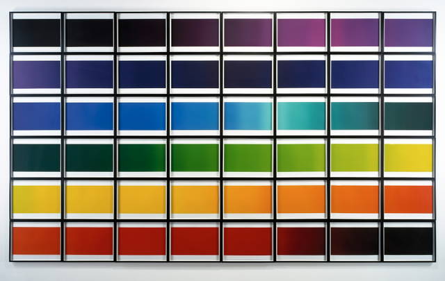 The colour spectrum series, 2005 - Tanya Bonakdar Gallery, New York – 2006 - Photo: Christopher Burke