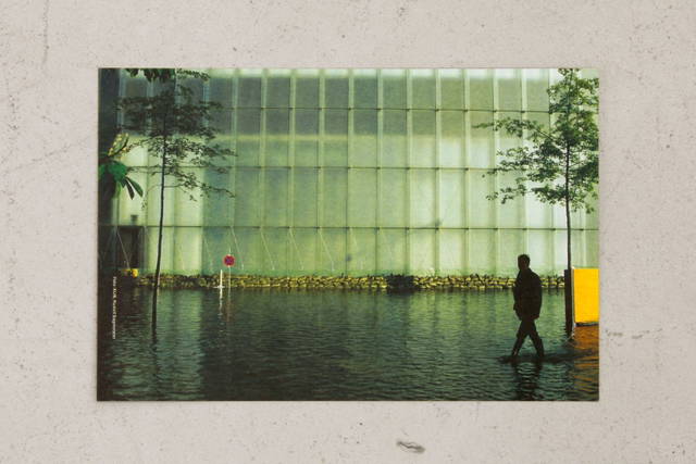 Invitation for The mediated motion, Kunsthaus Bregenz, Austria, 2001