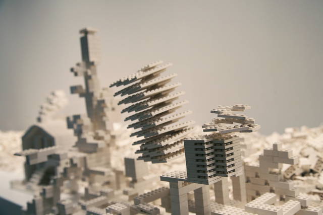 The cubic structural evolution project, 2004 - Miro Foundation, Barcelona – 2004 - Photo: Olafur Eliasson