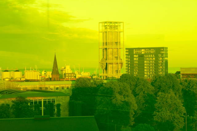Your rainbow panorama, 2011 - ARoS Aarhus Kunstmuseum, Denmark – 2011 - Photo: Thilo Frank / Studio Olafur Eliasson 