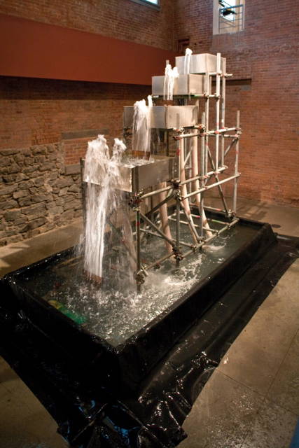 Reversed waterfall, 1998 - MoMA P.S.1, Long Island City, New York – 1998