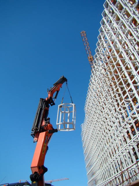 Façade for Harpa Reykjavik Concert Hall and Conference Centre - Photo: Osbjørn Jacobsen