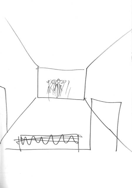 Sketch for the exhibition Your chance encounter