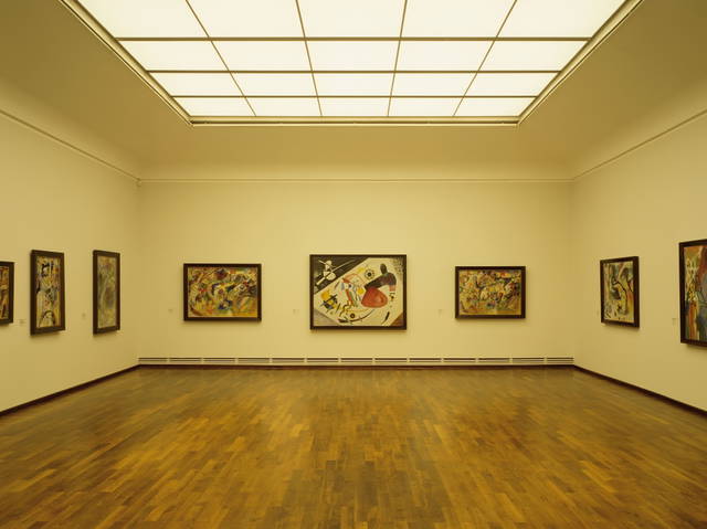 Lichtdecke Kandinsky - Lehnbachhaus, Munich – 2006 - Photo: Martin Fengel