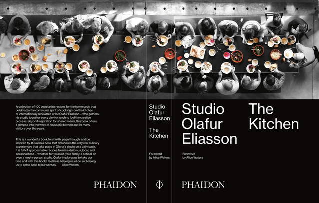Cover of Studio Olafur Eliasson: The Kitchen, edited by Studio Olafur Eliasson, Berlin 2016	