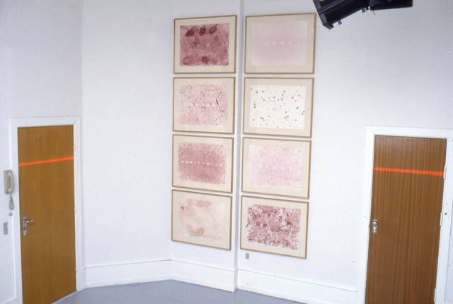 Installation view - Demonstrationslokale for Kunst, Copenhagen – 1992 - Photo: Olafur Eliasson