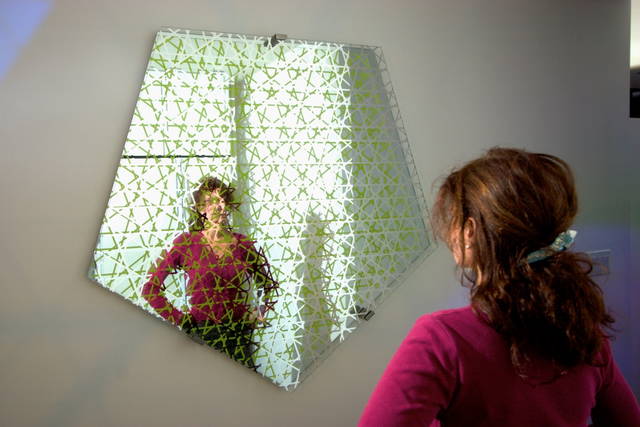 Garden mirror, 2005 - Emi Fontana West of Rome, Jamie Residence, Pasadena, California – 2005 - Photo: Fredrik Nilsen