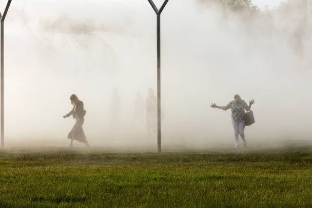 Fog assembly, 2016 - Palace of Versailles, France – 2016 - Photo: Anders Sune Berg