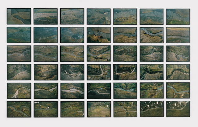 The aerial river series, 2000 - The Menil Collection, Houston – 2000 - Photo: Ben Blackwell