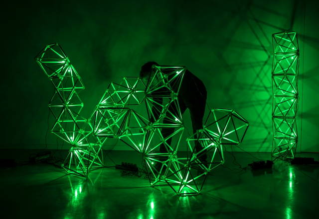 Green light, 2016 - Photo: María del Pilar García Ayensa / Studio Olafur Eliasson