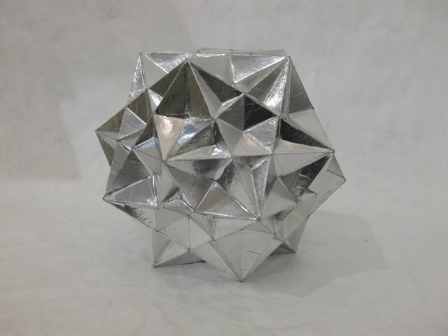 Model for 3 D fivefold symmetry, 2001 by Einar Thorsteinn - Photo: Studio Olafur Eliasson