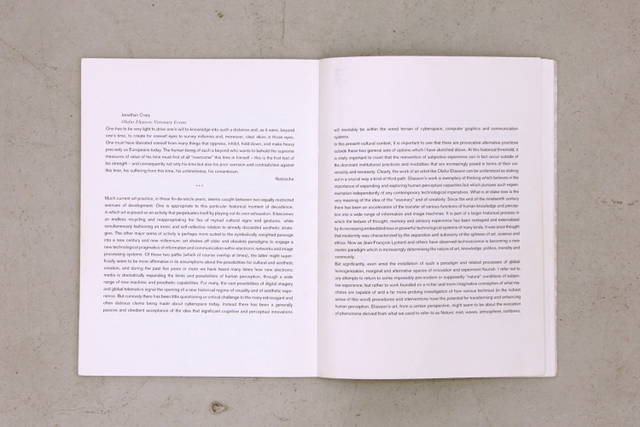 Olafur Eliasson: Visionary Events