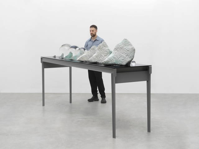 The last seven days of glacial ice, 2024 - Studio Olafur Eliasson, Berlin – 2024 - Photo: Jens Ziehe