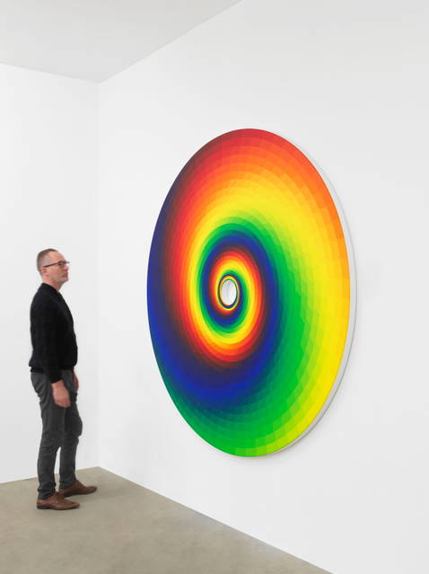 Colour experiment no. 121 (Tunnel-vision tomorrow), 2023 - Studio Olafur Eliasson, Berlin – 2023 - Photo: Jens Ziehe