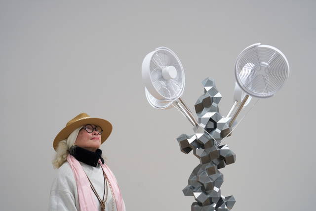The air we breathe, 2023 (detail) - Azabudai Gallery Hills, Tokyo – 2023 - Photo: Shimei Nakatogawa