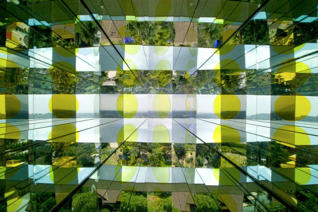 Sunset kaleidoscope, 2005 - Emi Fontana West of Rome, Jamie Residence, Pasadena, California – 2005 - Photo: Fredrik Nilsen