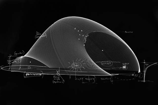 Suncity drawings & Suncity model Stockholm, 2005