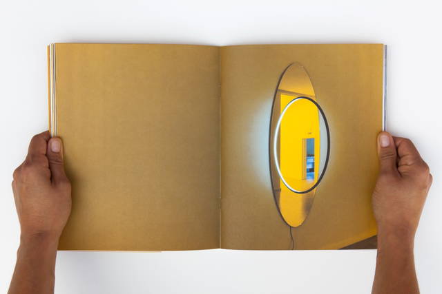 Spread from Time-Sensitive activity በጊዜ ላይ ጊዜ, edited by Anna Engberg-Pedersen / Studio Olafur Eliasson and Elizabeth W. Giorgis / Modern Art Museum: Gebre Kristos Desta Center - Photo: María del Pilar García Ayensa / Studio Eliasson