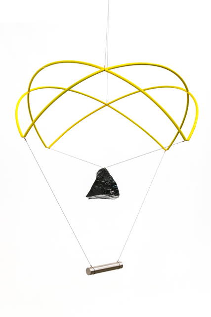 Obsidian parachute compass