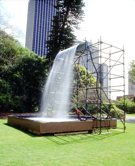 Waterfall, 1998 - 11th Biennale of Sydney – 1998 - Photo: Olafur Eliasson
