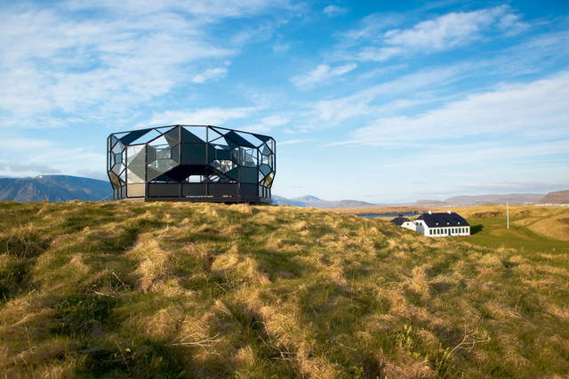 The blind pavilion, 2003 - Videy Island, Iceland – 2003 - Photo: Fridrik Orn