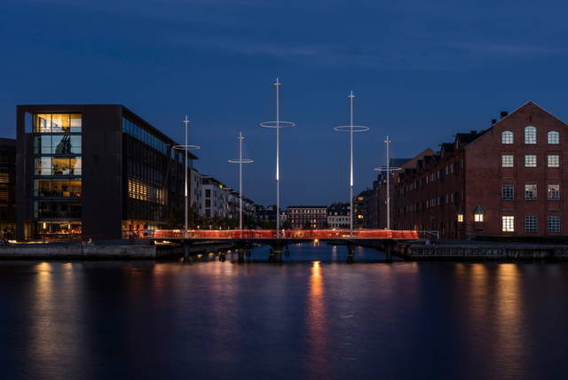Cirkelbroen, 2015 - Christianshavn Canal, Copenhagen – 2015 - Photo: Anders Sune Berg