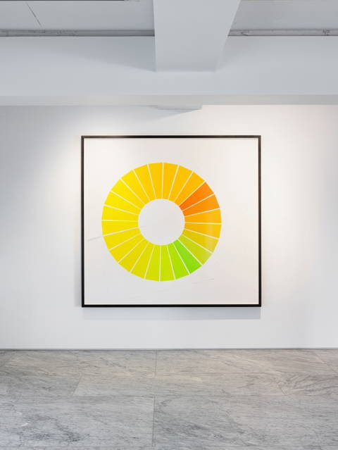 The yellow colour circle, 2008 - PKM Gallery, Seoul – 2022 - Photo: PKM Gallery, Yongjoon Choi