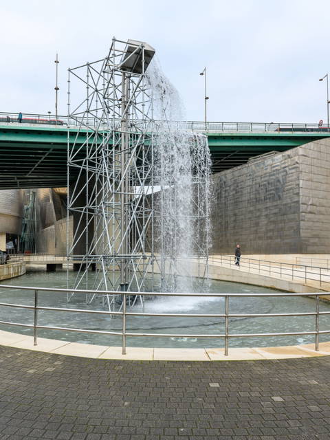 Waterfall, 2019 - Guggenheim Museum, Bilbao, Spain – 2020 - Photo: Erika Ede