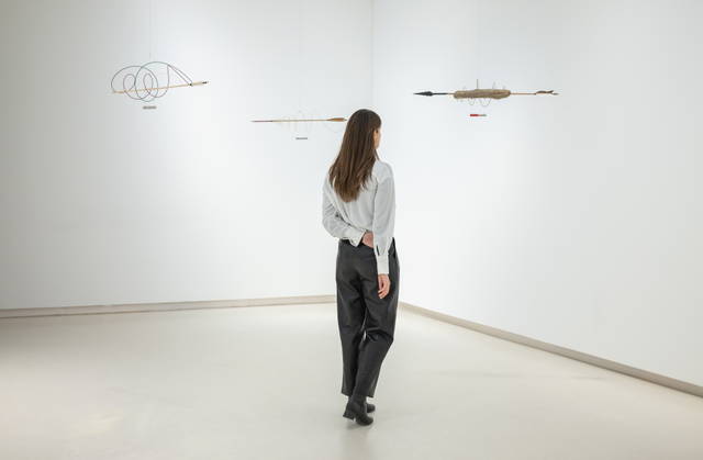 Installation view: Navegación situada - Galeria Elvira Gonzalez, Madrid – 2022 - Photo: CENIZA