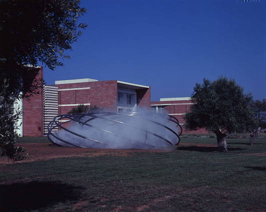 Fog doughnut, 2004 - Tiscali Campus, Sa Illeta, Cagliari, Sardinia, Italy – 2004