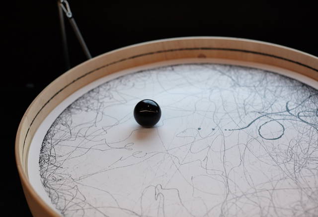 Connecting cross country with a line, 2013 - Photo: Alayna Van Dervot
