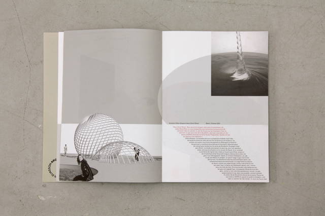 Spread from Chaque matin je me sens différent, chaque soir je me sens le même, edited by Angeline Scherf, Paris 2002