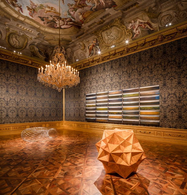 Fivefold cube, 2002 - The Winter Palace of Prince Eugene of Savoy, Vienna – 2015 - Photo: Anders Sune Berg