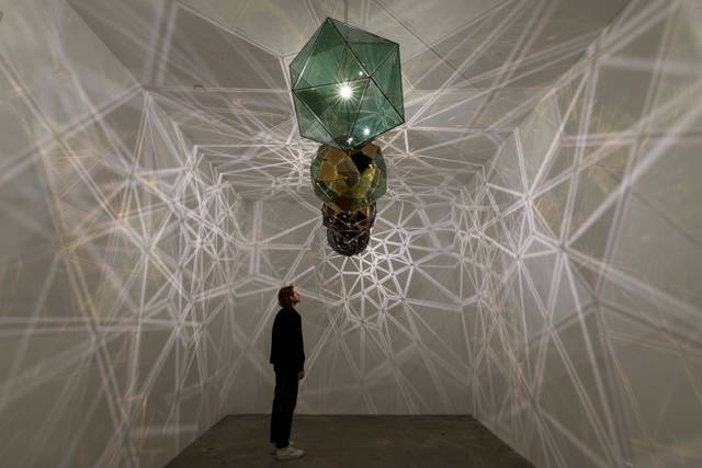 Installation view, The speed of your attention - Tanya Bonakdar Gallery, New York / Los Angeles – 2018 - Photo: Jeff Mclane