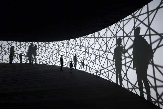 Map for unthought thoughts, 2014 - Fondation Louis Vuitton, Paris – 2014 - Photo: Iwan Baan