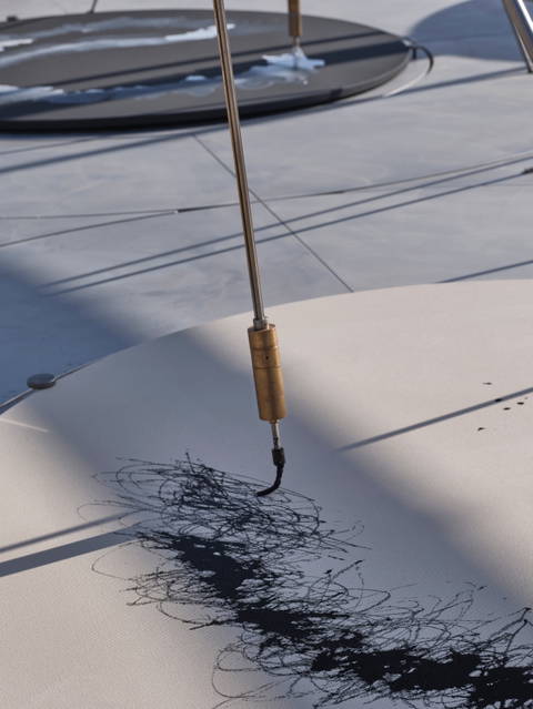 Saltwater drawing observatory (Detail) - Al Thakhira, Qatar – 2023 - Photo: Ander Sune Berg