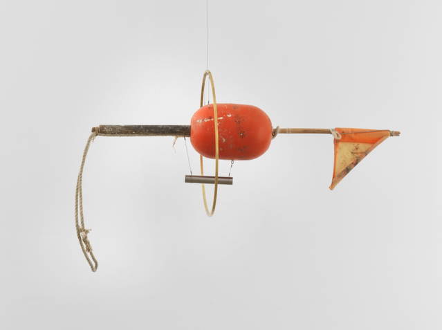 Shore compass (21:00, red orange)