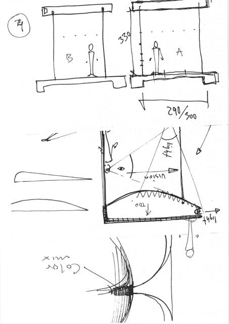 Sketch for Your rainbow panorama, 2011